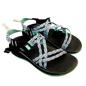 CHACO ZX/2 Vibram Unaweep Ecotread Classic Water Shoes Chevron Sandals Size 5